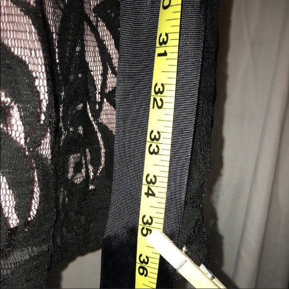 🌷🌸Charlotte Russe black and pink lace dress - Picture 8 of 8